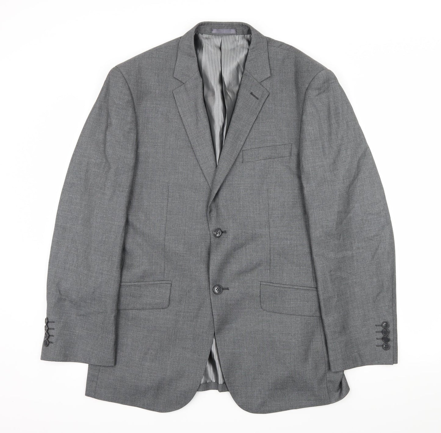 Primo Mens Grey   Jacket Suit Jacket Size M