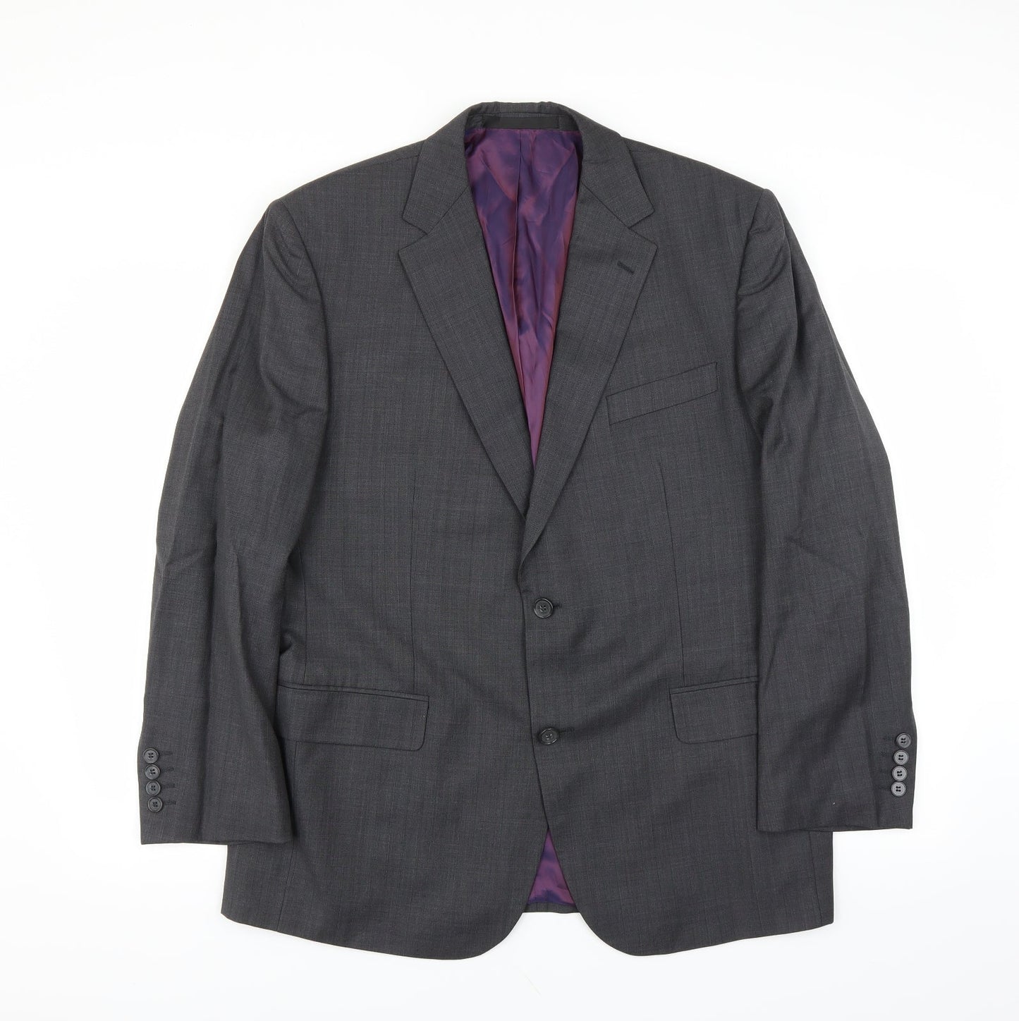 Marks and Spencer Mens Grey   Jacket Suit Jacket Size 42