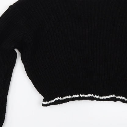 Brand and care label for Select women’s black jumper, size UK 12