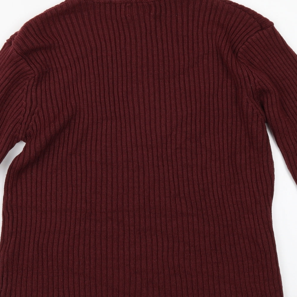 Bonmarchéa Womens Red   Pullover Jumper Size L