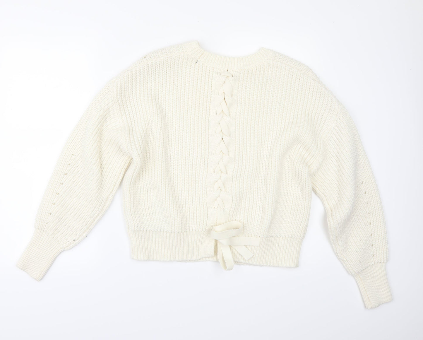 New Look Womens Ivory   Pullover Jumper Size S