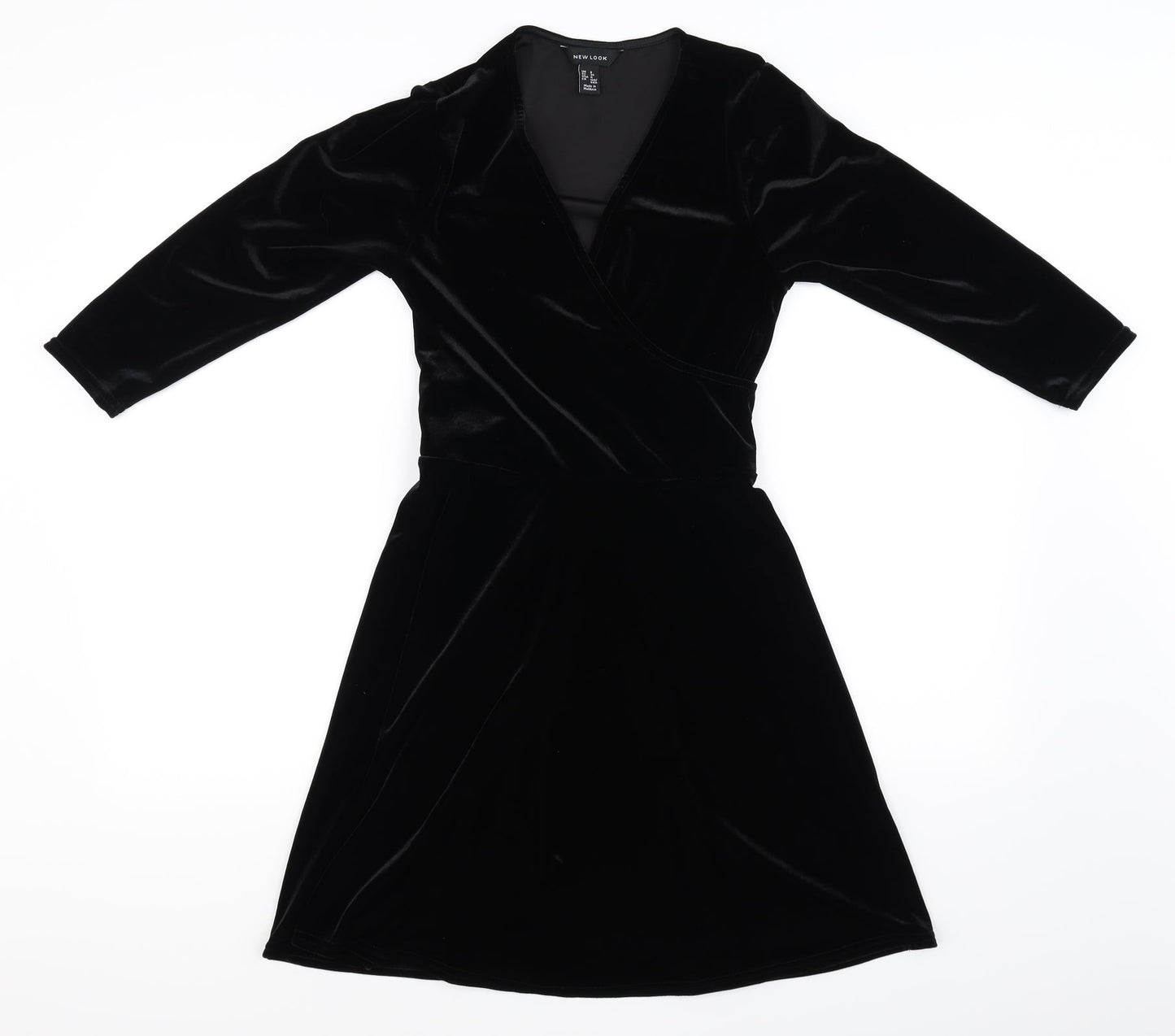 New Look Womens Black   A-Line  Size 8