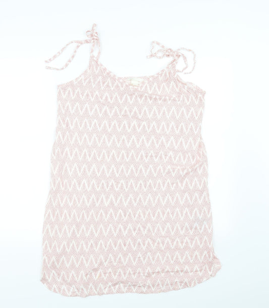 H&M Womens Pink   Basic Blouse Size 10