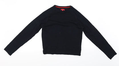 Additional front view of Per Una men’s black jumper, size L