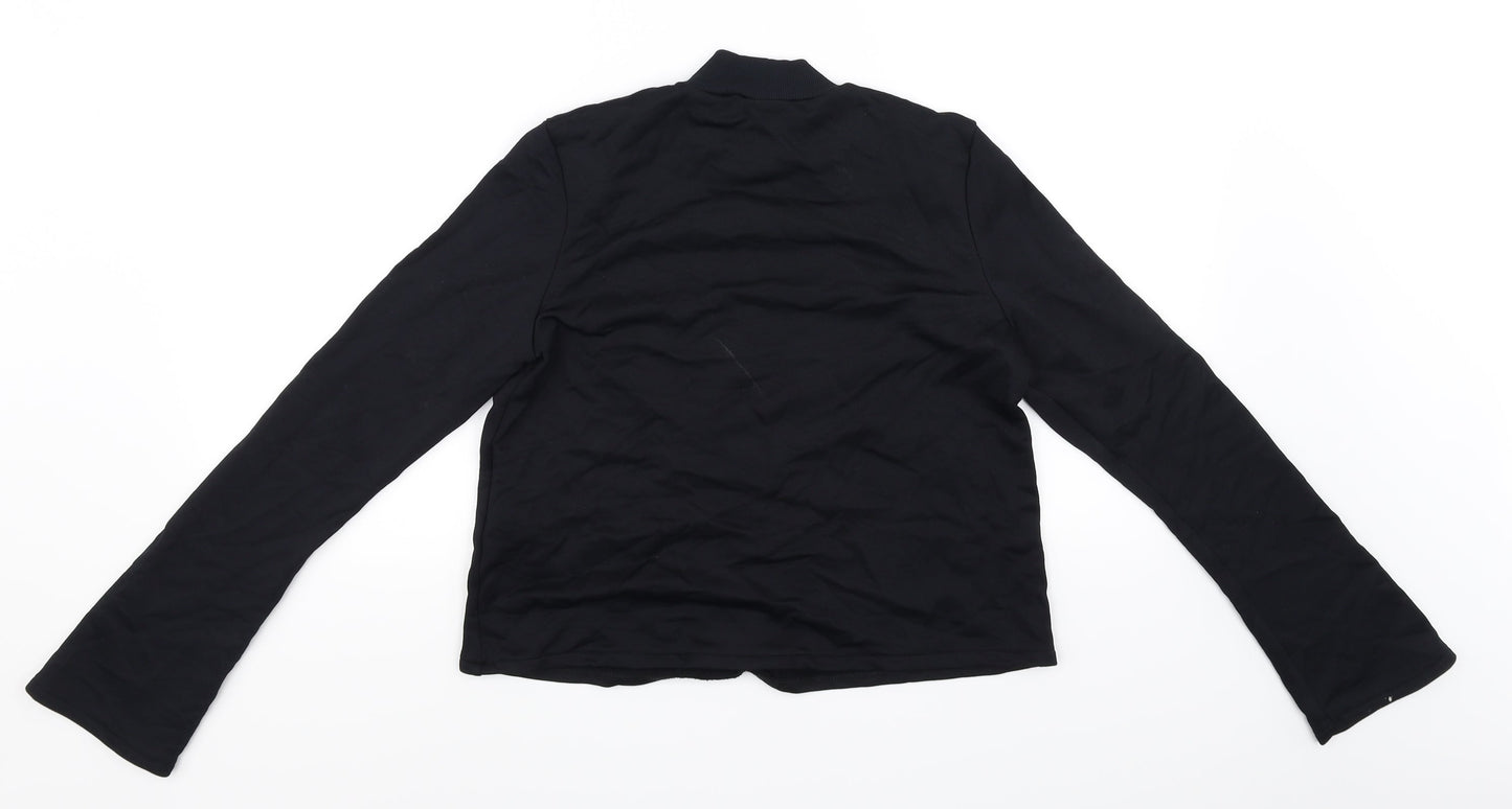 zara W&B Womens Black   Pullover Jumper Size 6
