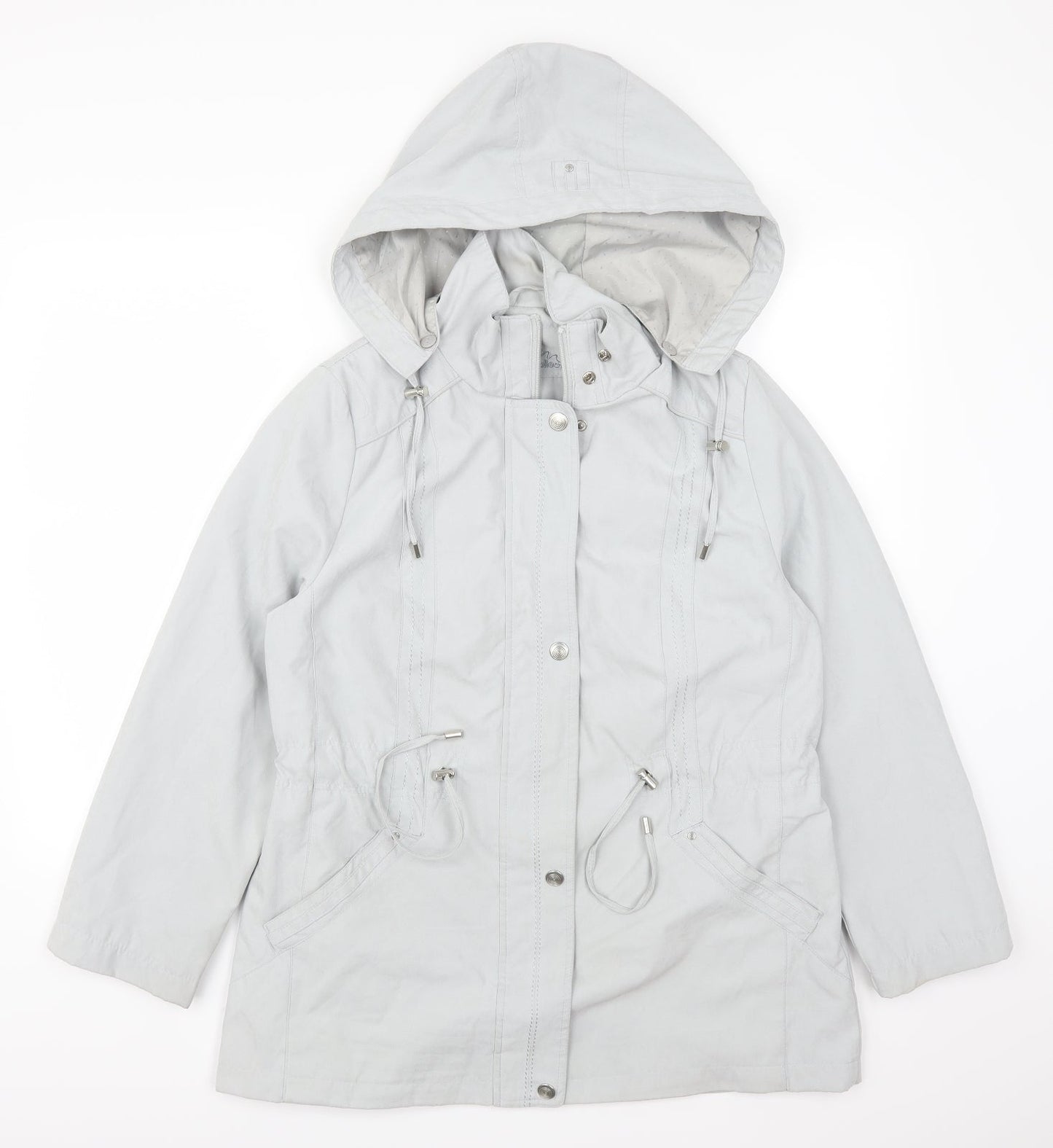 Bonmarché Womens Grey   Jacket Coat Size S