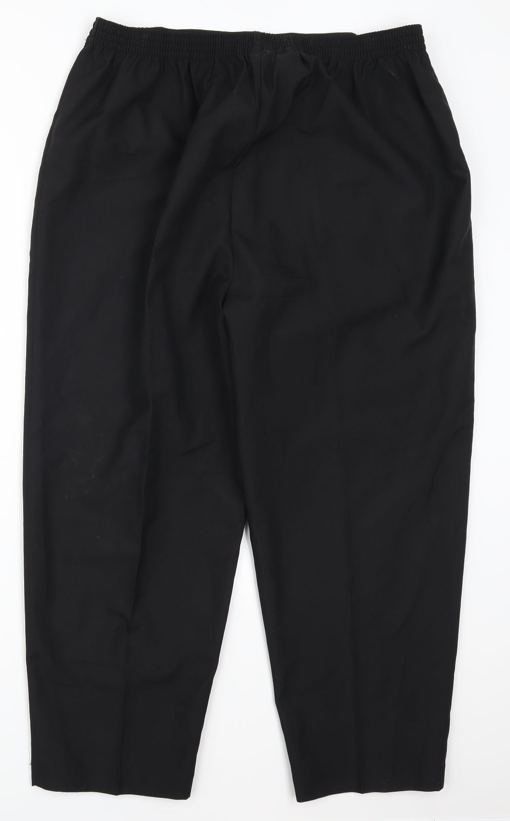 Amalina Womens Black   Trousers  Size 36 in L25 in