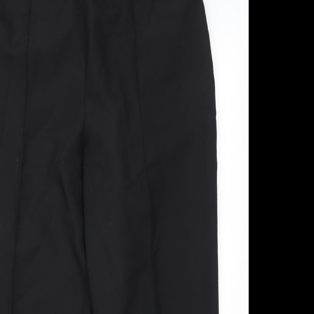 Amalina Womens Black   Trousers  Size 36 in L25 in