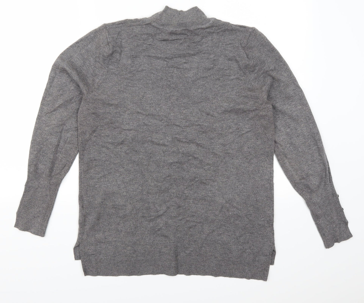 Peacocks Womens Grey   Pullover Jumper Size 12