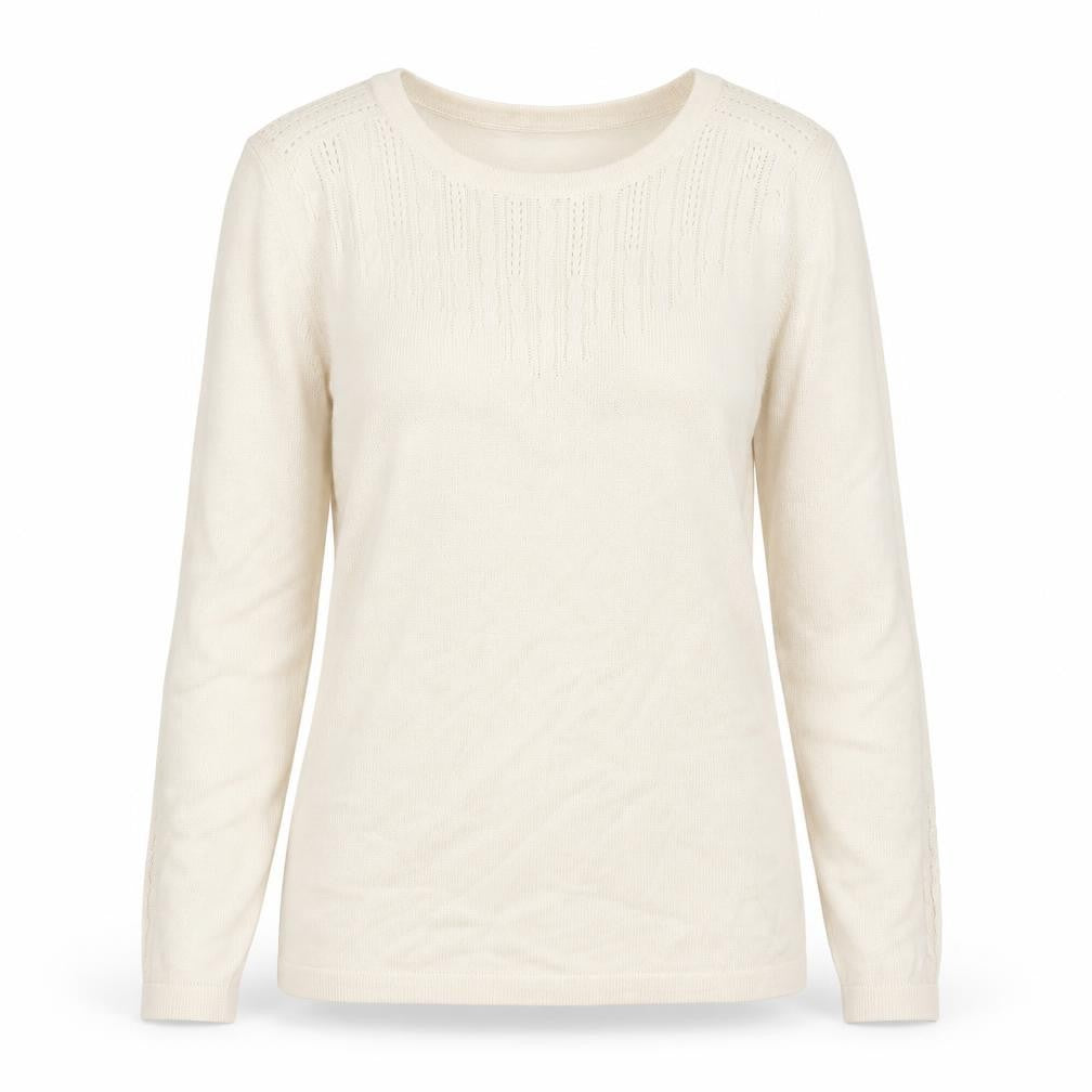 H&M Womens Ivory   Pullover Jumper Size XS
