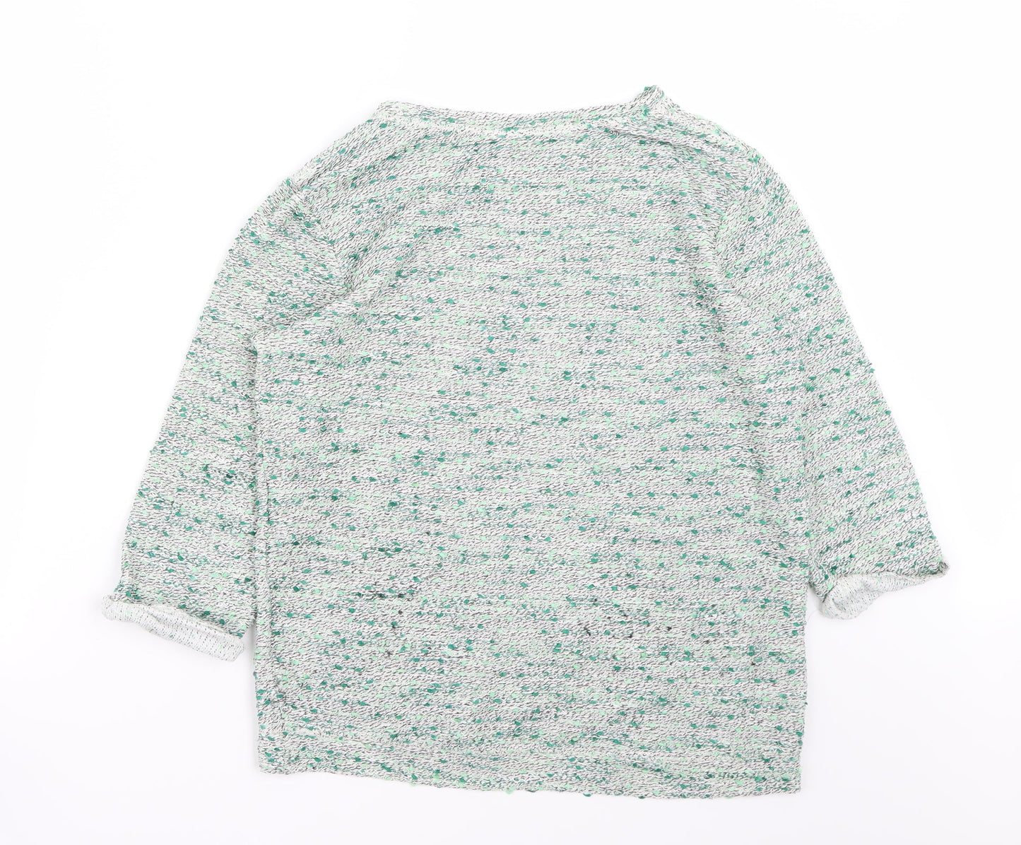 H&M Womens Green   Pullover Jumper Size S