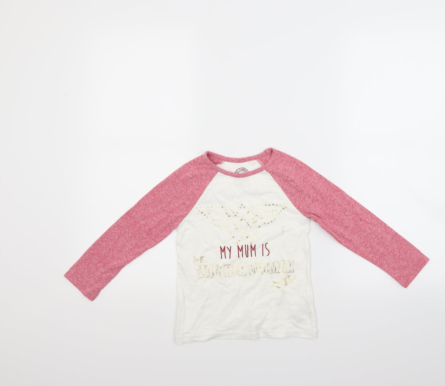 NEXT Girls White  Rayon Pullover Sweatshirt Size 4 Years