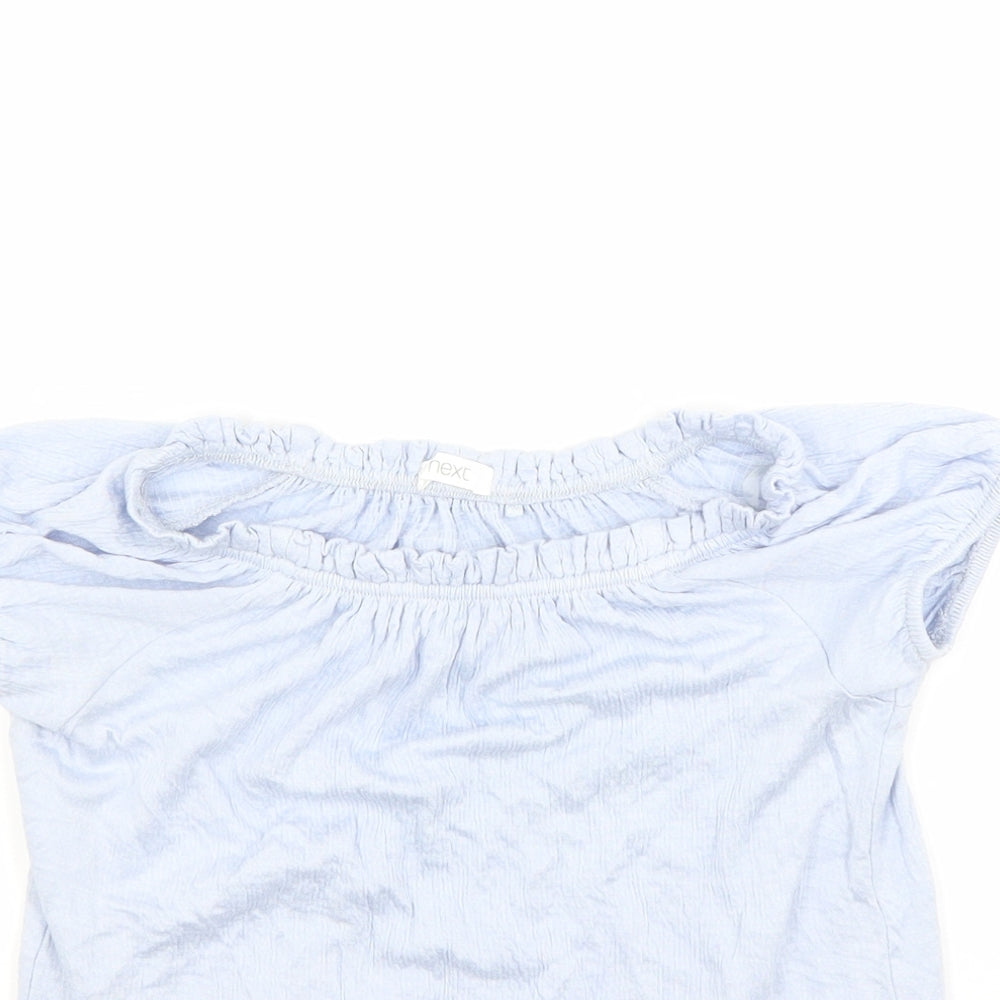 NEXT Girls Blue   Basic Blouse Size 4 Years
