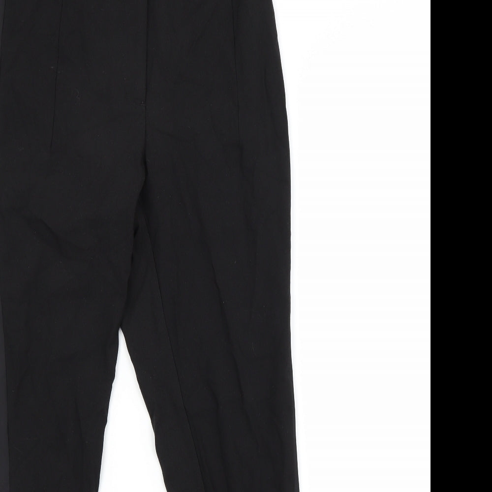 H&M Womens Black   Trousers  Size 10 L28 in