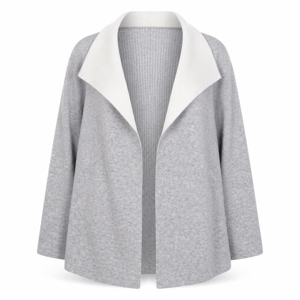 Papaya Womens Grey   Shrug Jumper Size M