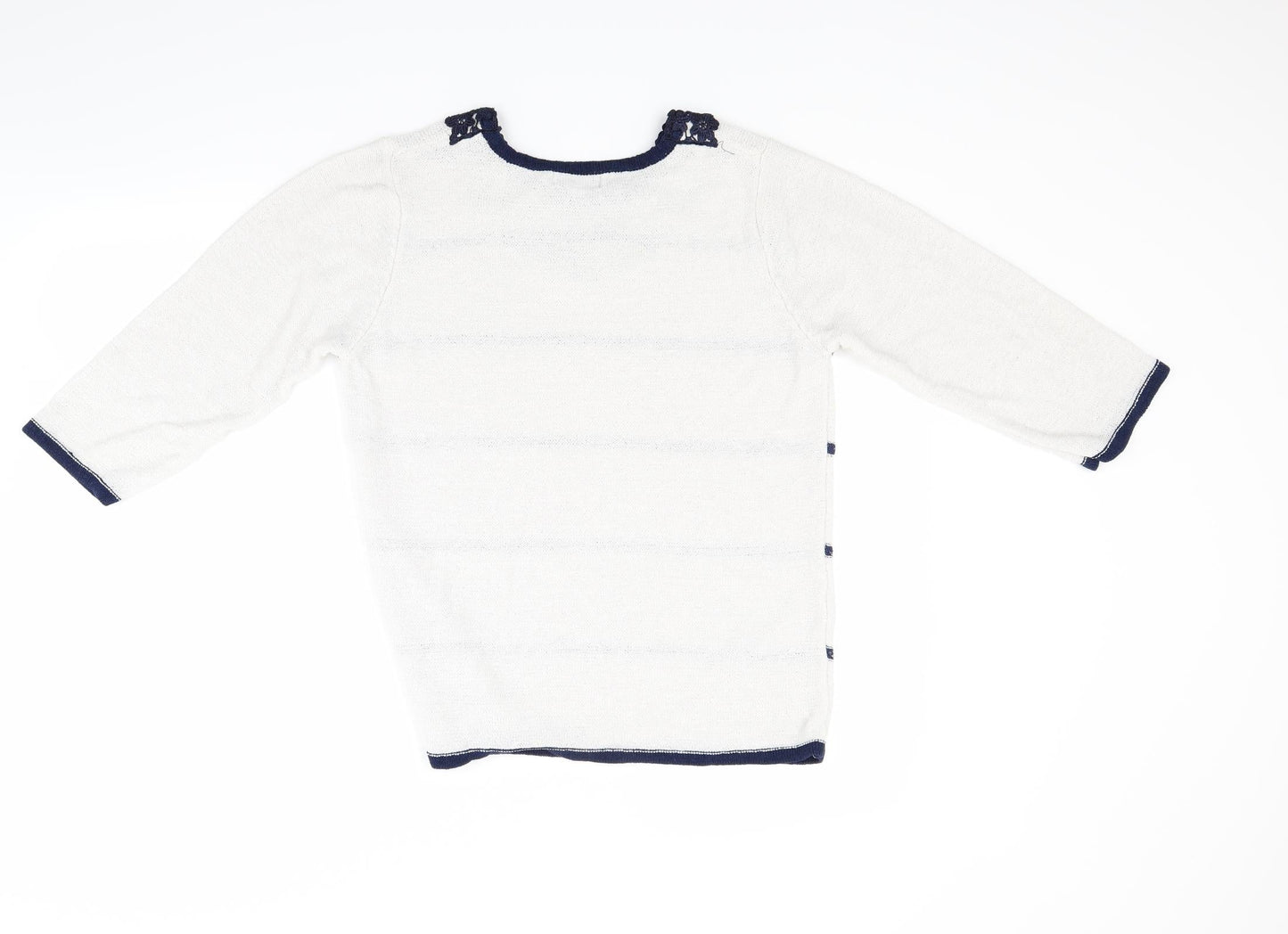 Fay Louise Womens Ivory   Pullover Jumper Size M