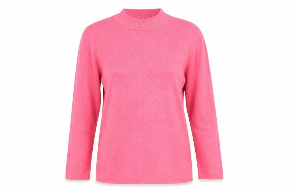Bonmarché Womens Pink Pullover Jumper Size 14