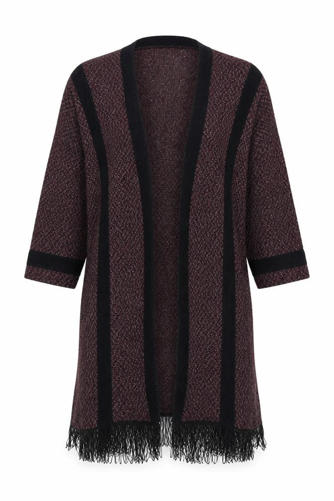 Miss Selfridge Womens Red  Knit Cardigan Jumper Size 8