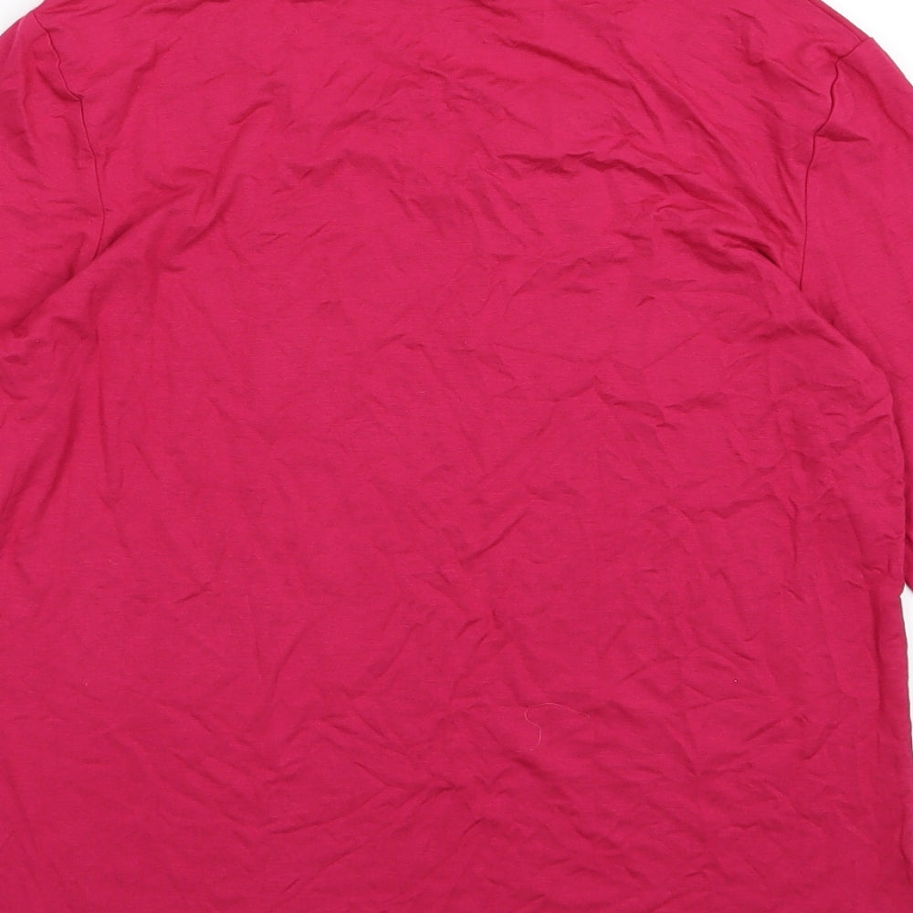 Damart Womens Pink   Basic T-Shirt Size 10