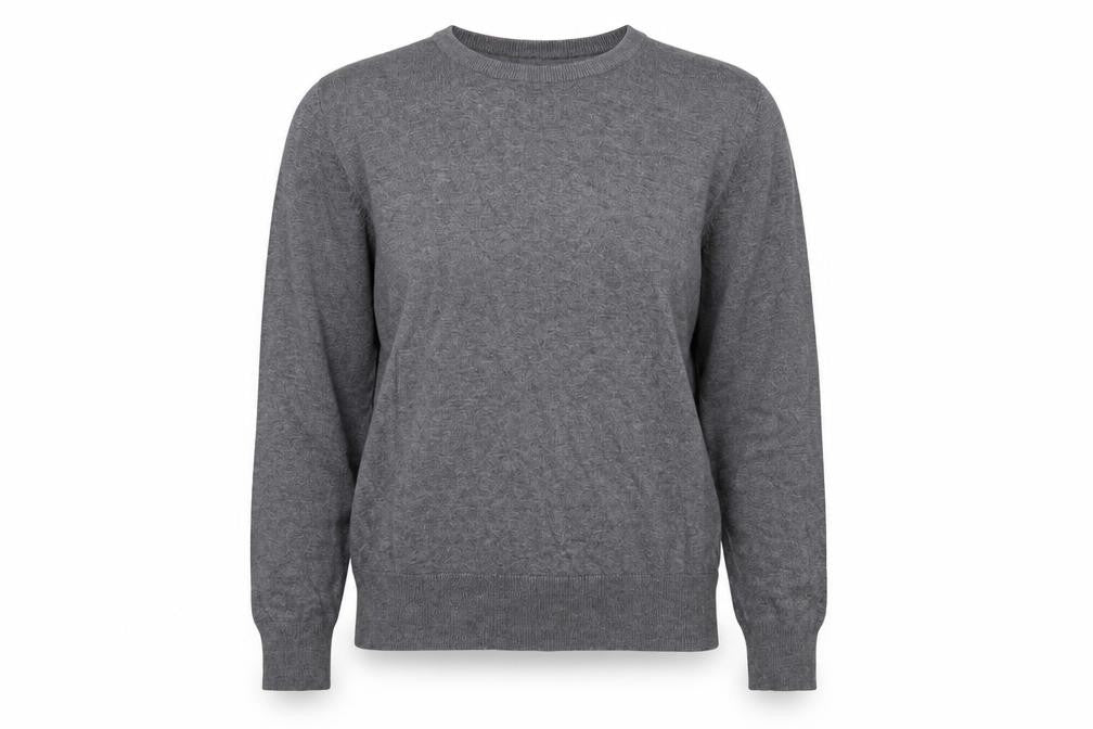 H&M Womens Grey  Knit Pullover Jumper Size S