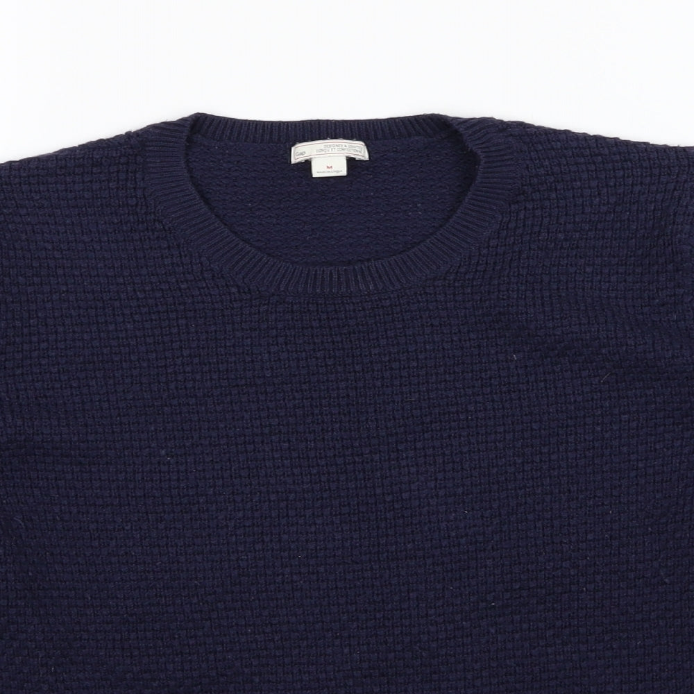Gap Womens Blue  Knit Pullover Jumper Size M