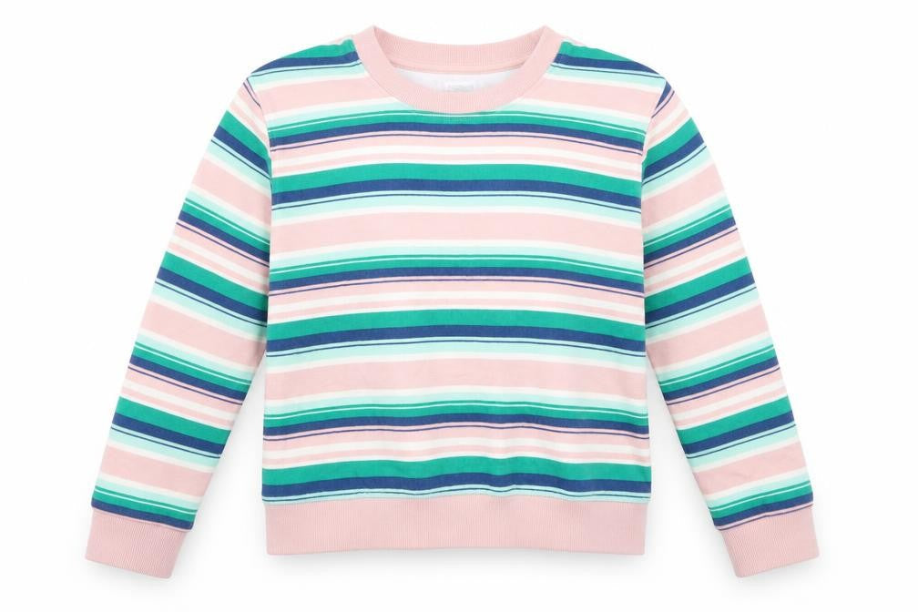 Gymboree Girls Pink Striped  Pullover Jumper Size 10 Years