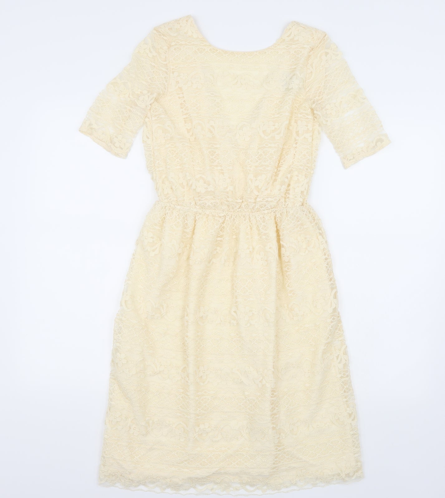 ASOS Womens Beige   A-Line  Size 8
