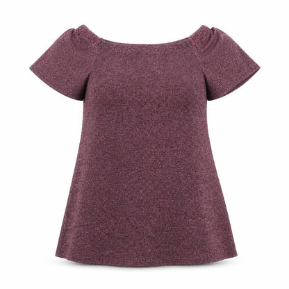 Front view of New Look women’s pink a-line, size UK 8