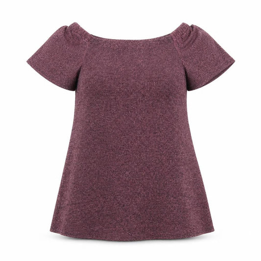 Front view of New Look women’s pink a-line, size UK 8