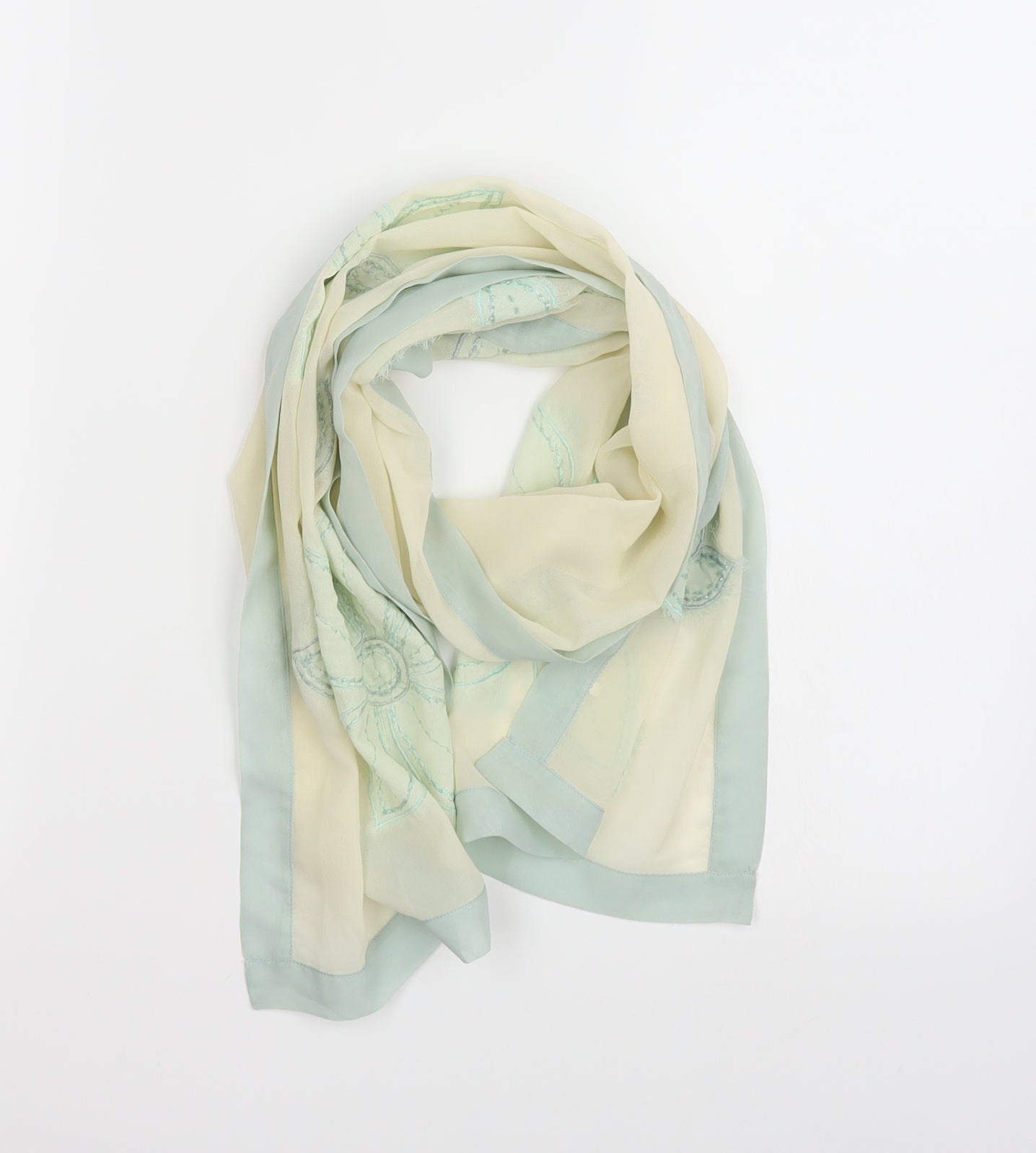 Preworn Womens Beige    Scarf
