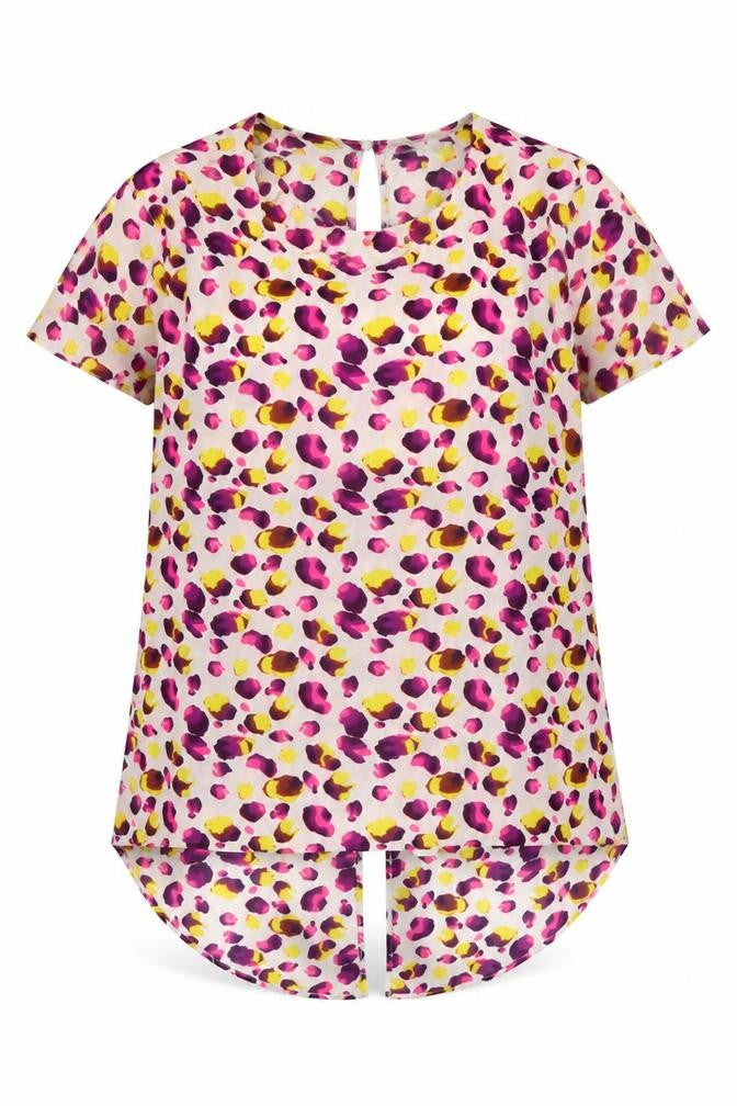 Definitions Womens Purple   Basic Blouse Size 12