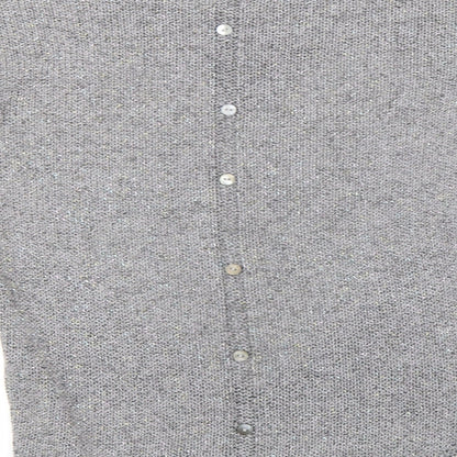 Brand and care label for Next women’s grey knit jumper, size UK 6