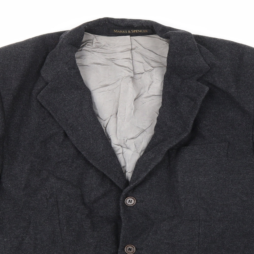 Marks and Spencer Mens Grey   Jacket Blazer Size 38