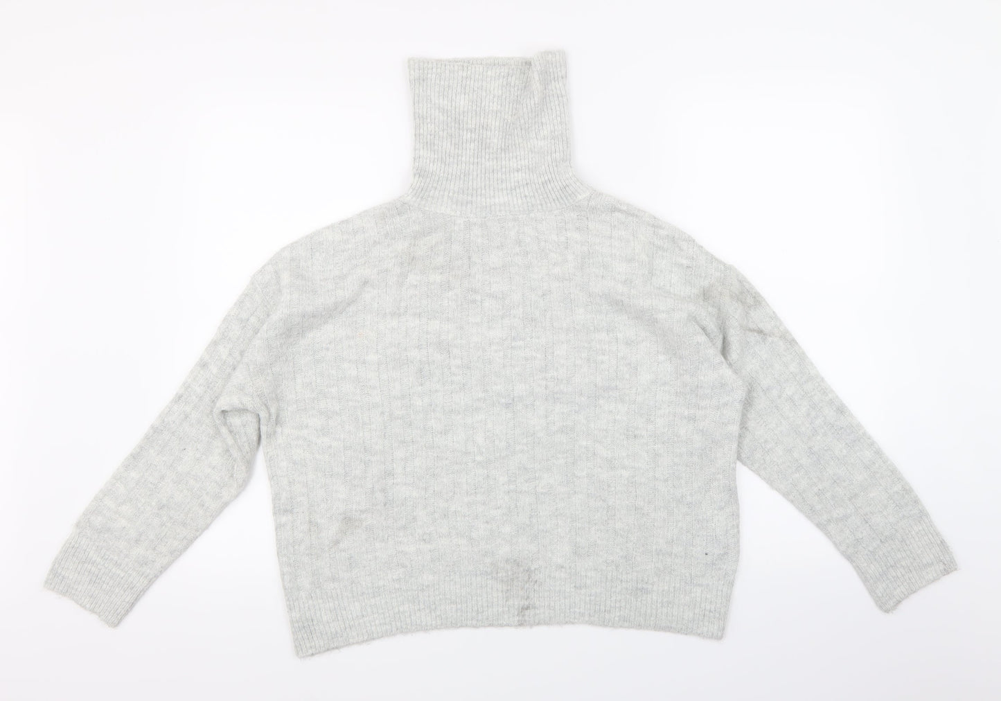 George Womens Grey  Knit Pullover Jumper Size S