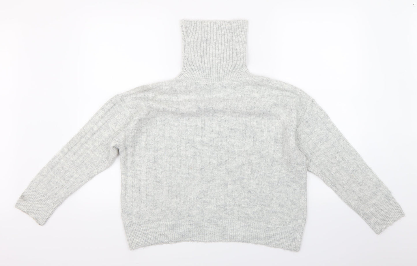 George Womens Grey  Knit Pullover Jumper Size S