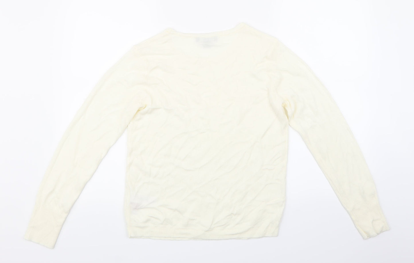 Primark Womens Beige  Knit Pullover Jumper Size S