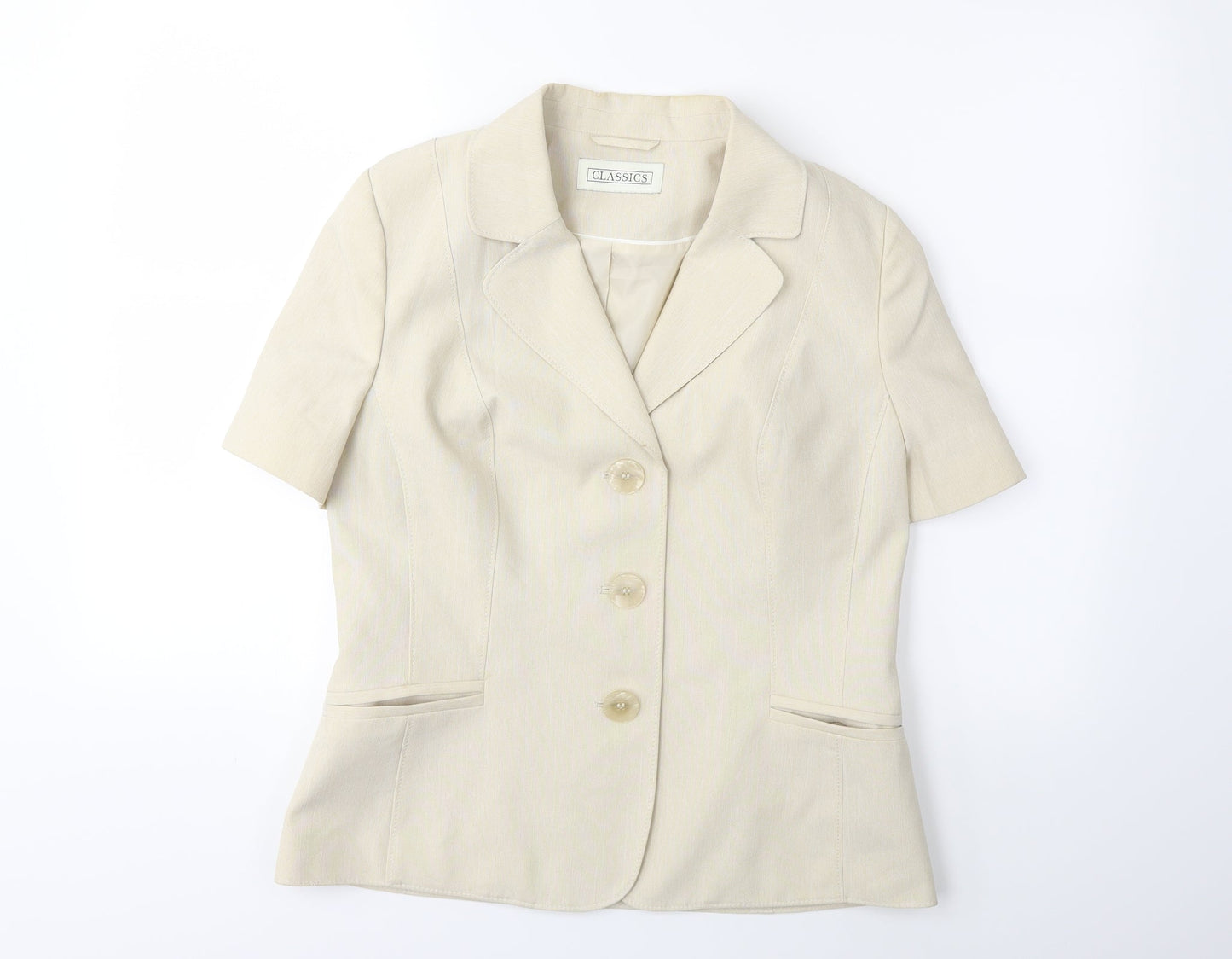 BHS Womens Beige   Jacket  Size 12