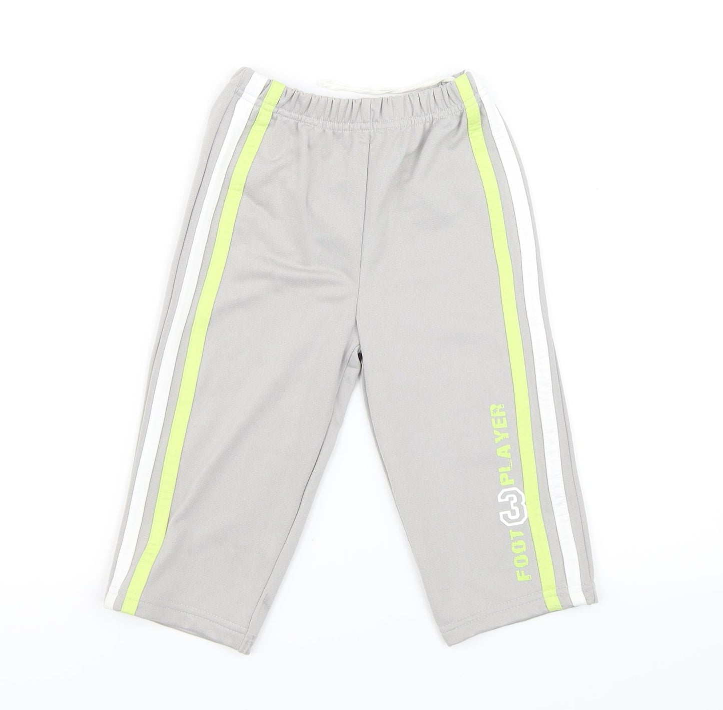 3 Foot Player Boys Grey   Sweatpants Trousers Size 2 Years