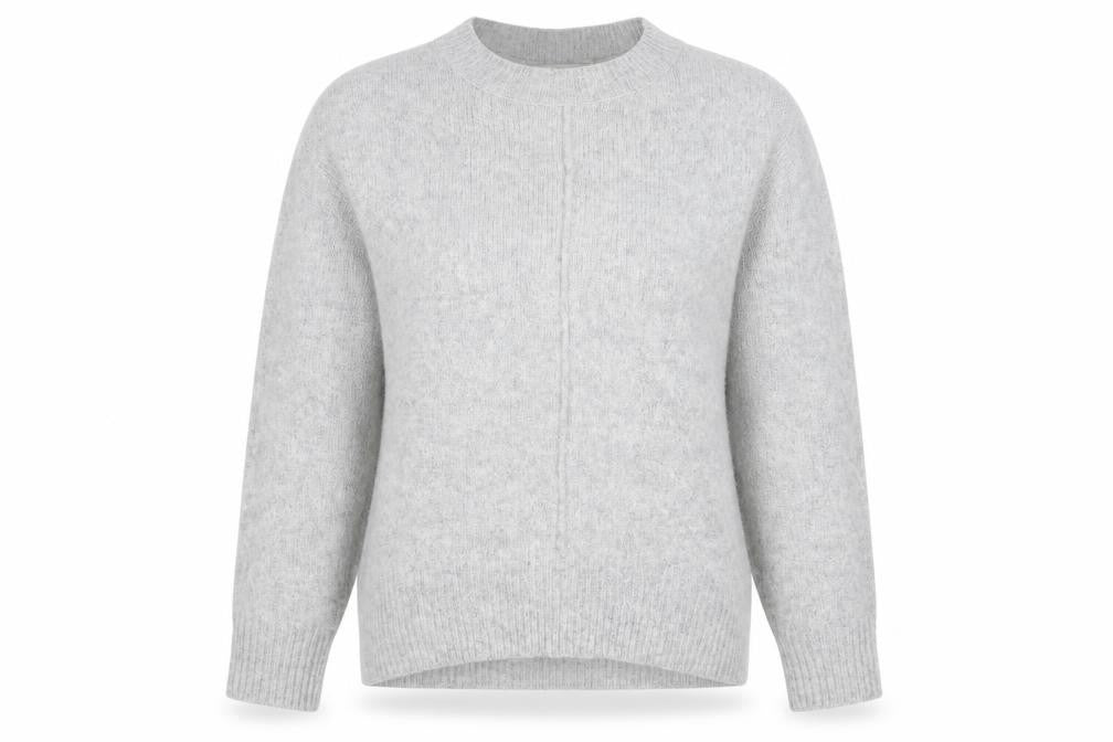 George Womens Grey  Knit Pullover Jumper Size S