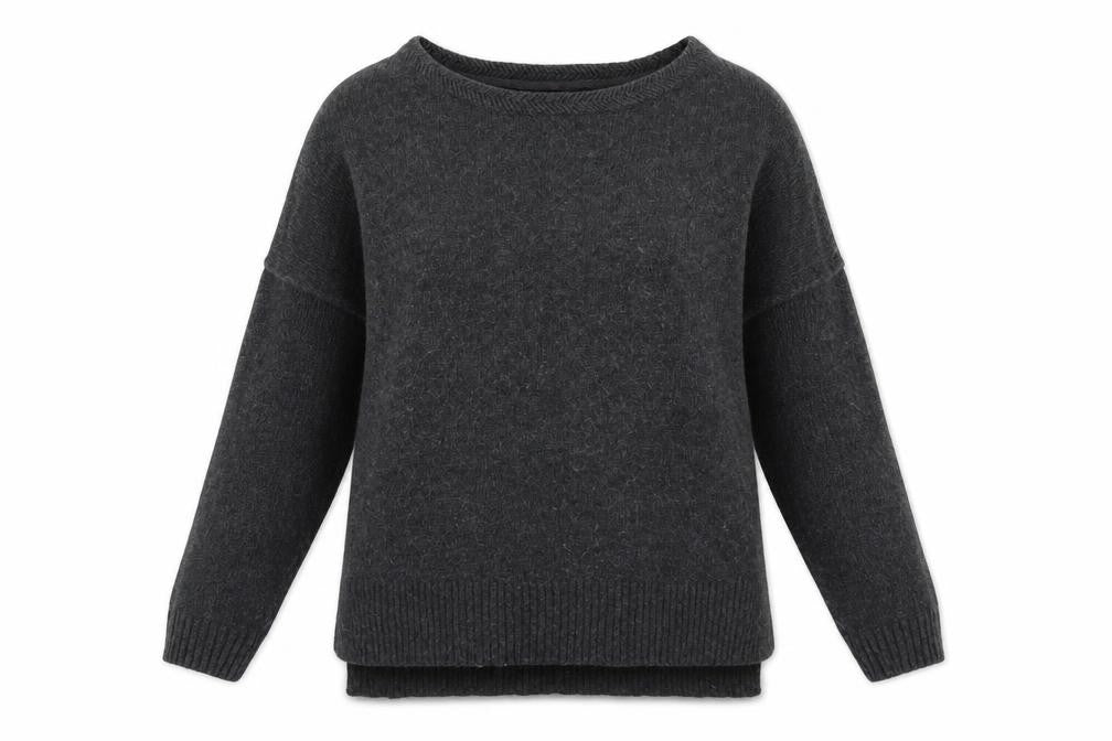 H&M Womens Grey  Knit Pullover Jumper Size XS