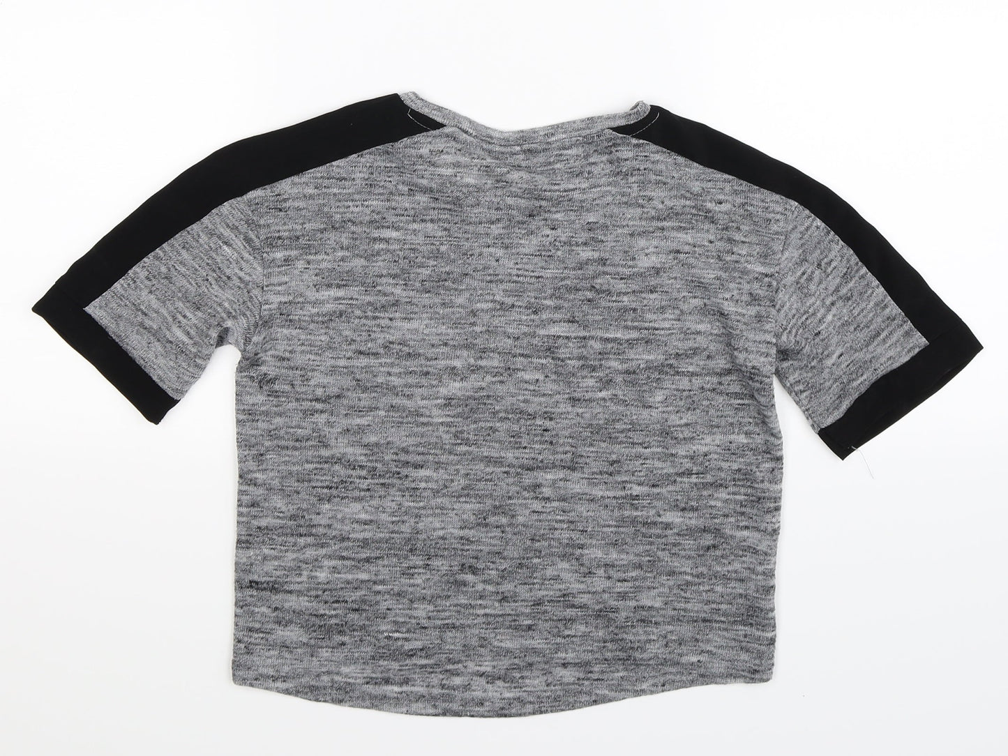 George Girls Grey   Basic T-Shirt Size 10 Years