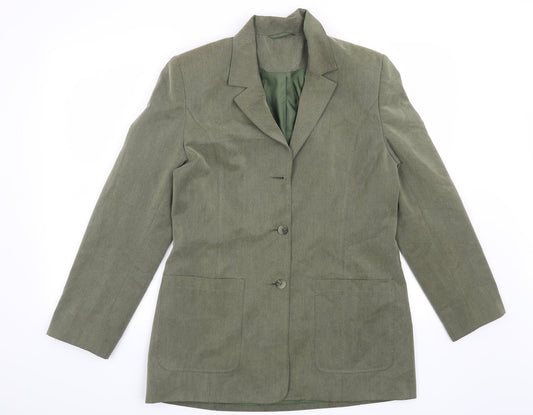 Holmewood Womens Green   Jacket Blazer Size 12