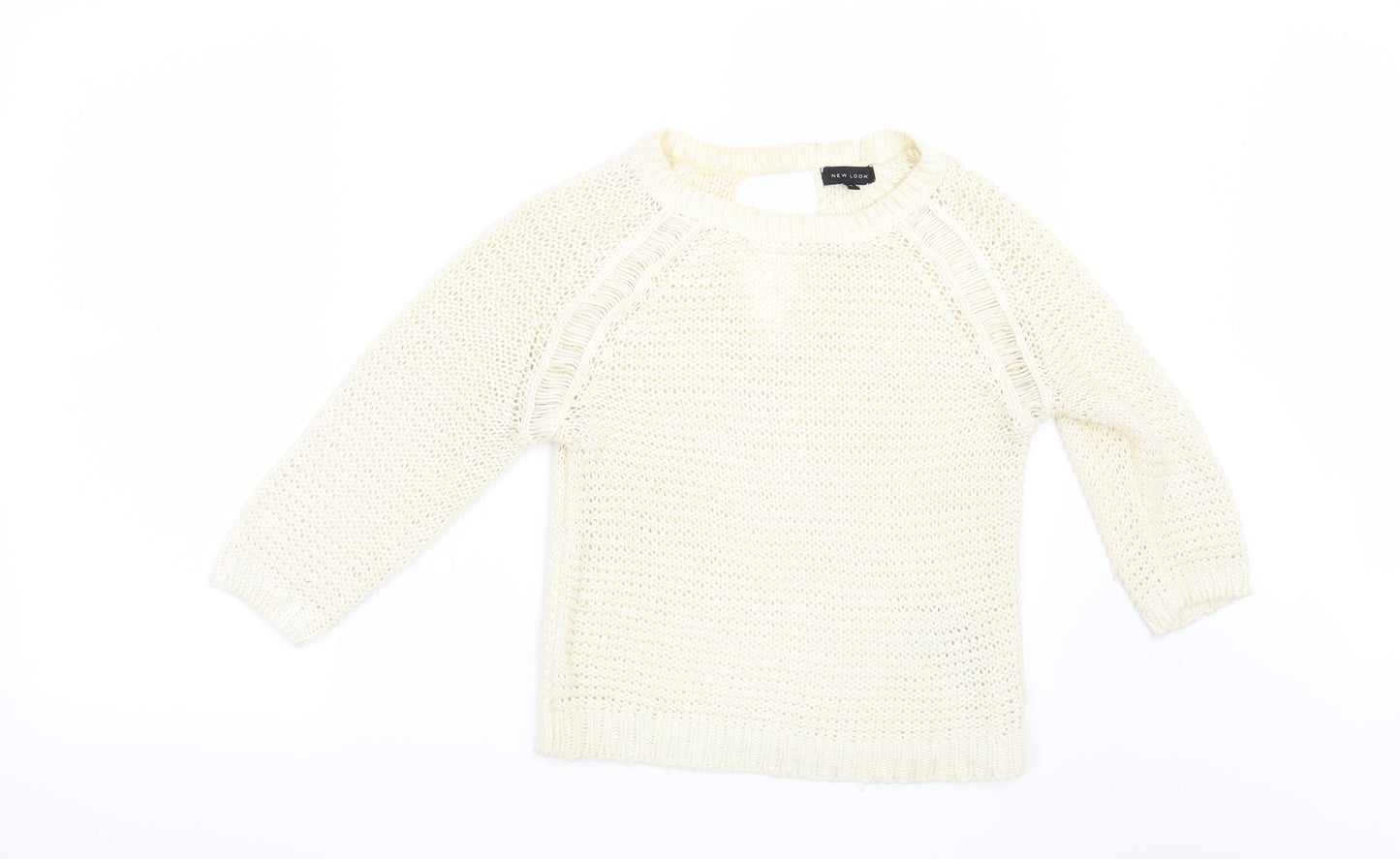 New Look Womens Beige   Pullover Jumper Size S