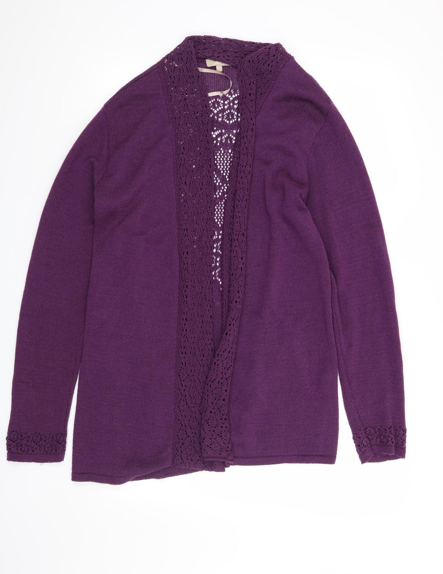 Soon Womens Purple   Cardigan Jumper Size 16