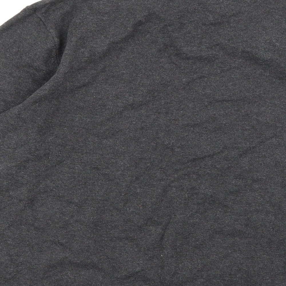 Jack Reid Mens Grey  Knit Pullover Jumper Size S