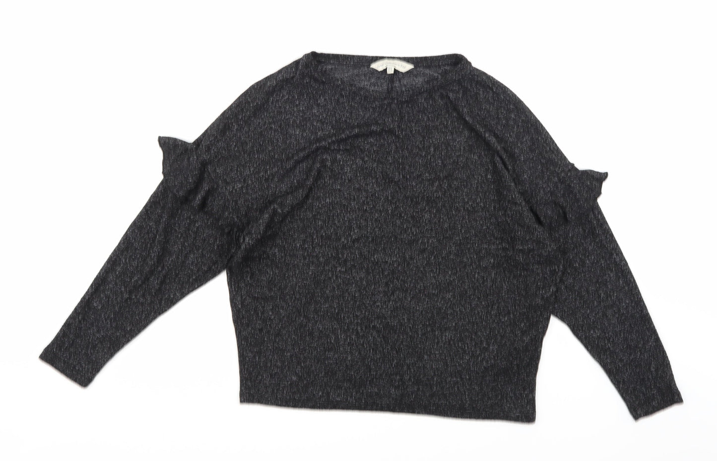 F&F Womens Grey  Knit Pullover Jumper Size 8