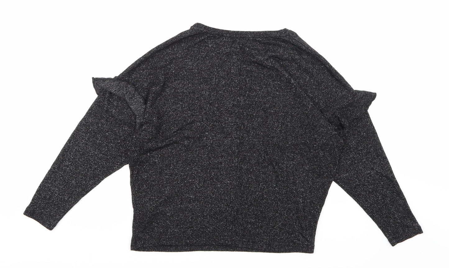 F&F Womens Grey  Knit Pullover Jumper Size 8