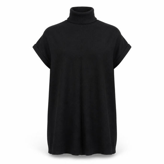 Front view of Heart & soul women’s black jumper dress, size S