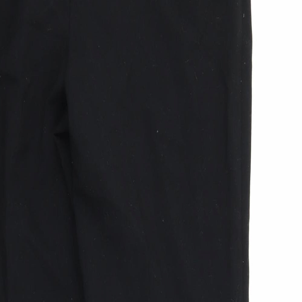 Marks and Spencer Womens Black   Trousers  Size 8 L29 in