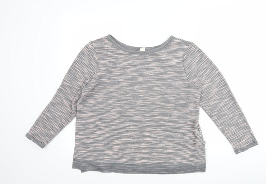 H&M Womens Grey   Pullover Jumper Size S